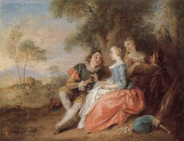 PATER, Jean Baptiste Joseph Flute Recital oil painting picture